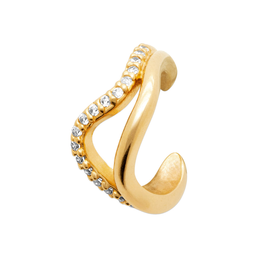 Boucles d'oreilles Phoebe en plaqué or