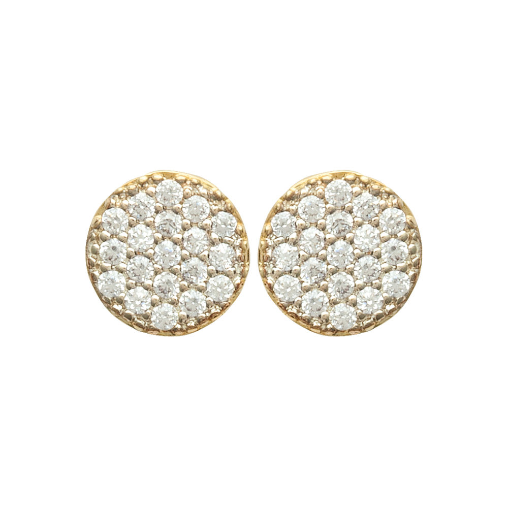 Boucles d'oreilles Coppelia en plaqué or