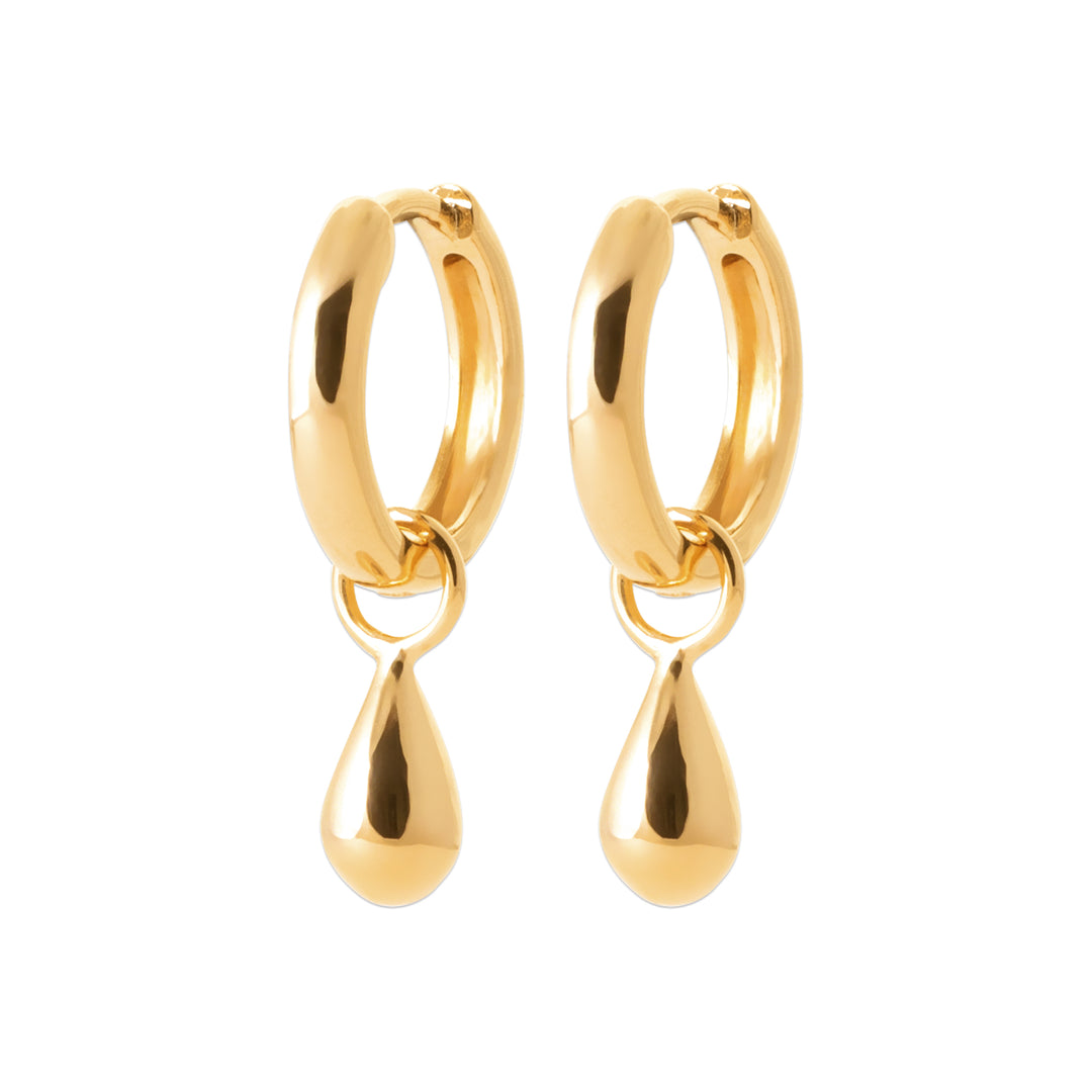 Boucles d'oreilles Oliana en plaqué or