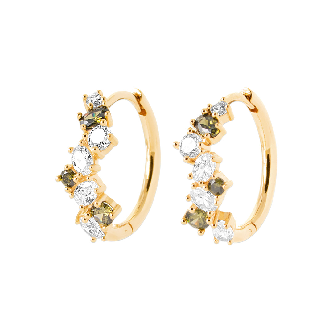 Boucles d'oreilles Elizaveta en plaqué or