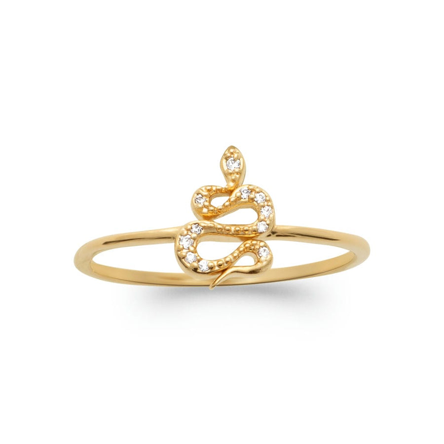 Bague Suki en plaqué or