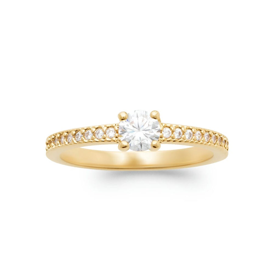 Bague Daniella en plaqué or