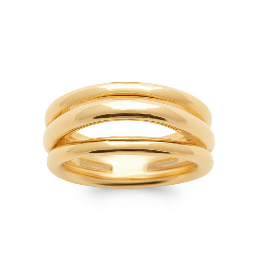 Bague Douchka en plaqué or