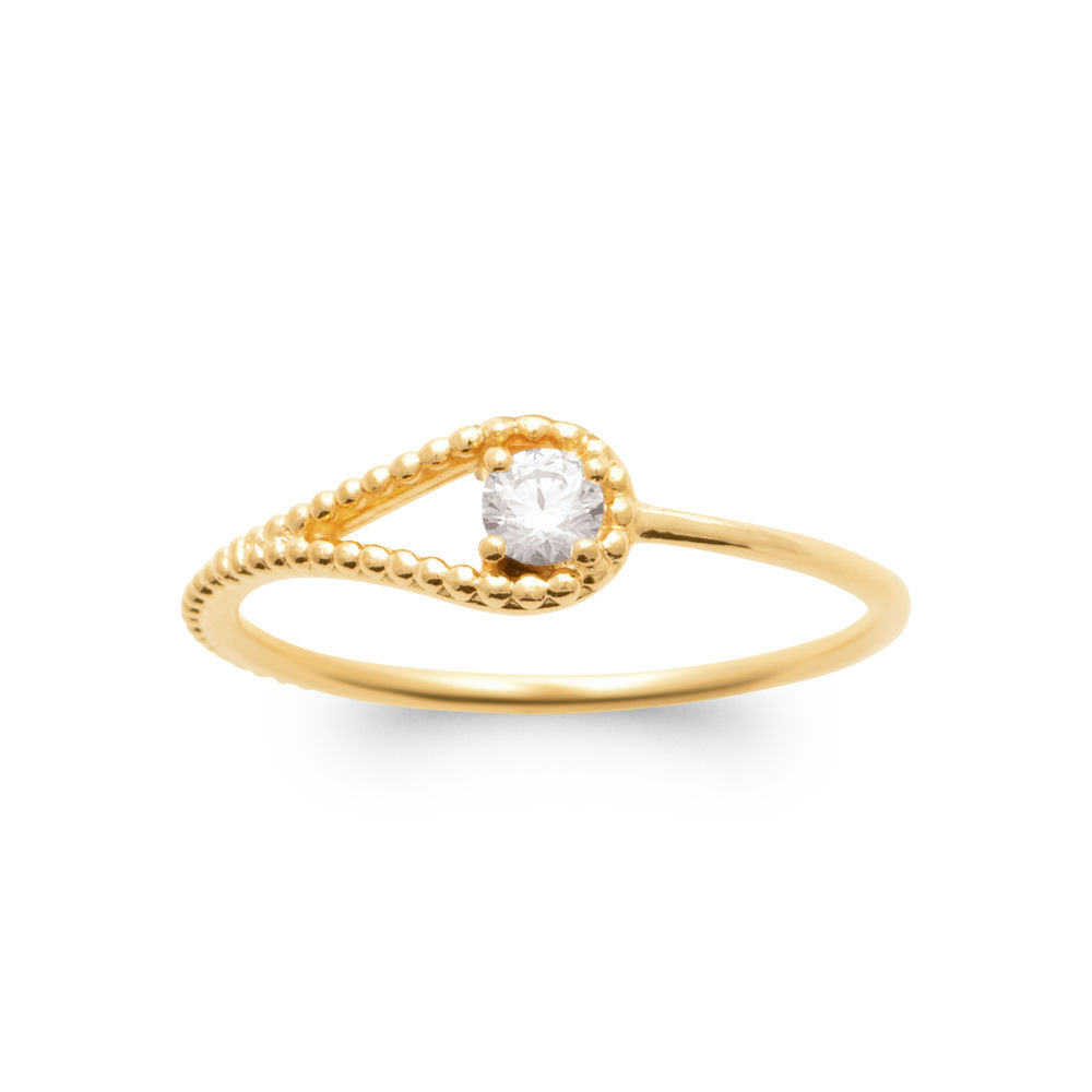 Bague Franca en plaqué or