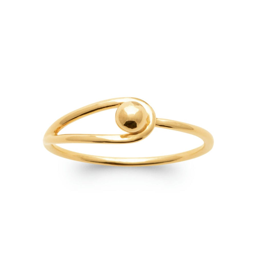 Bague Eleane en plaqué or