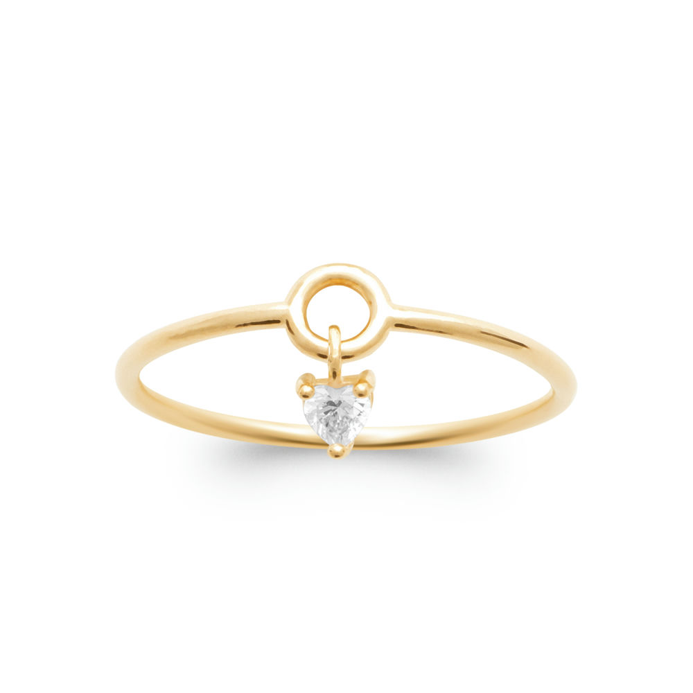 Bague Faustyne en plaqué or