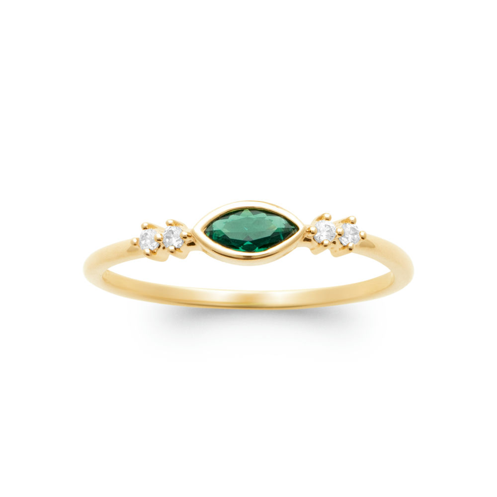 Bague Foune en plaqué or