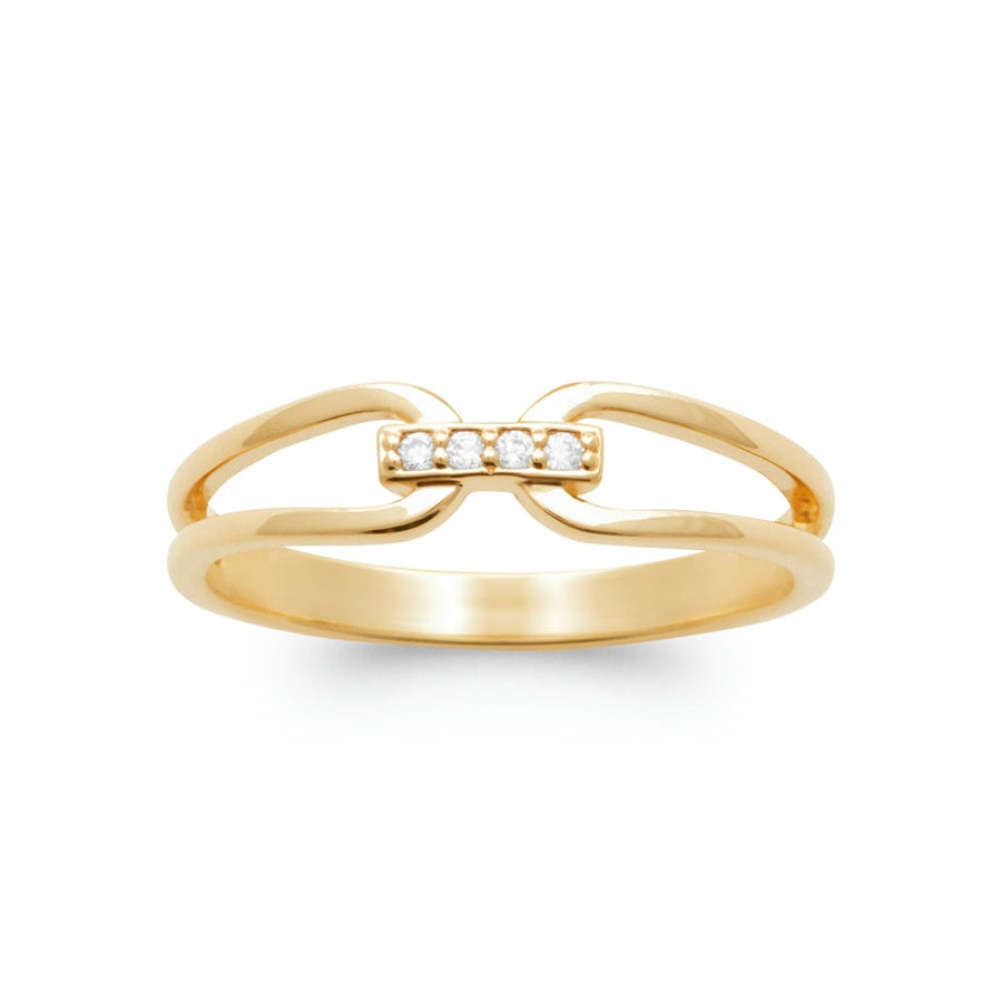 Bague Barka en plaqué or