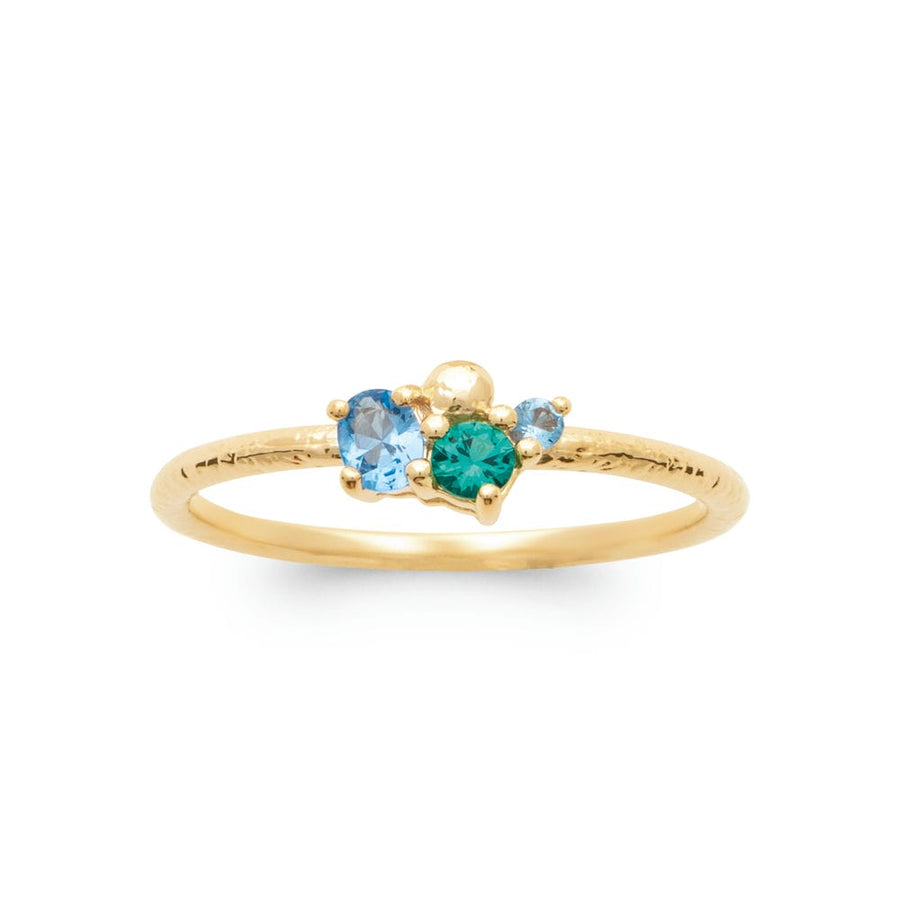 Bague Vieira en plaqué or