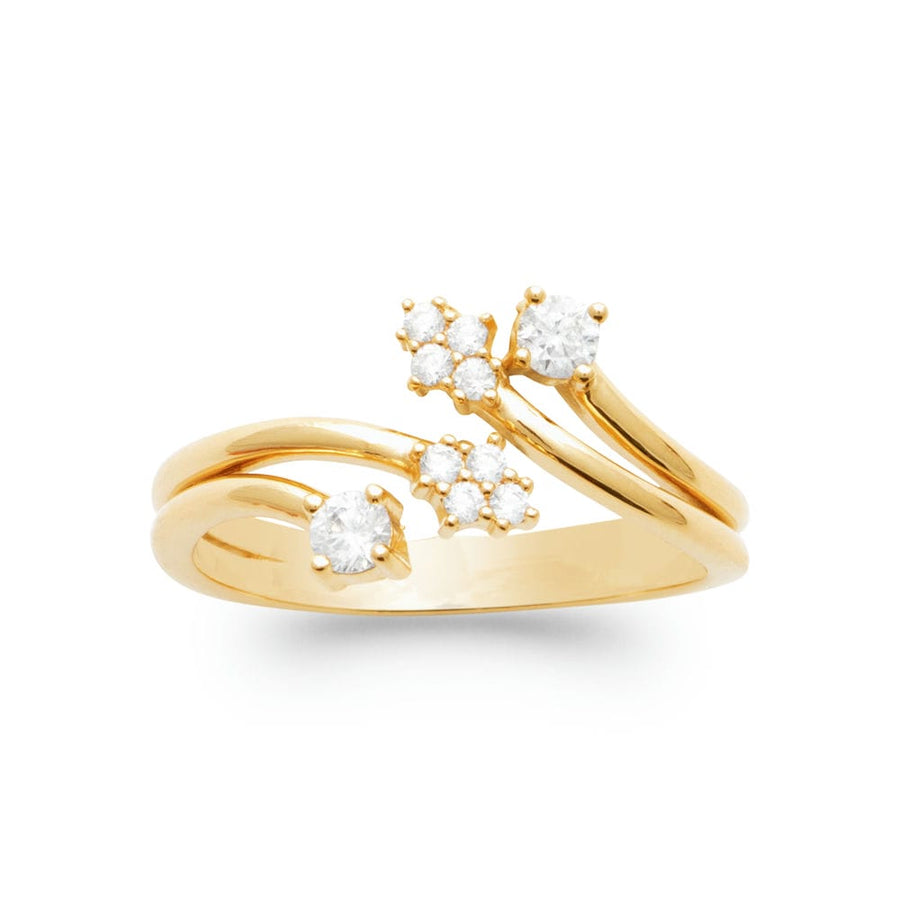 Bague Giselle en plaqué or