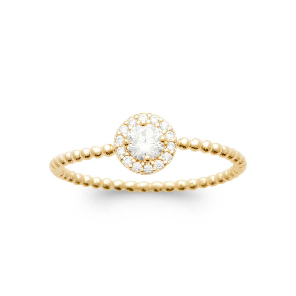 Bague Georgie en plaqué or