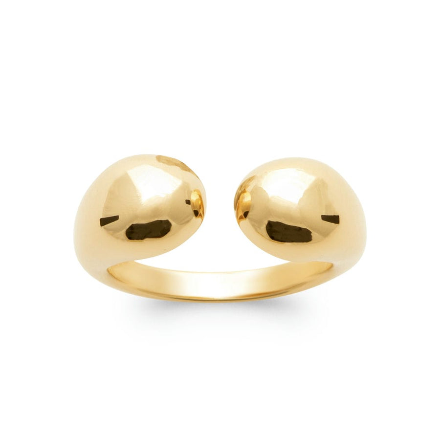 Bague Flory en plaqué or