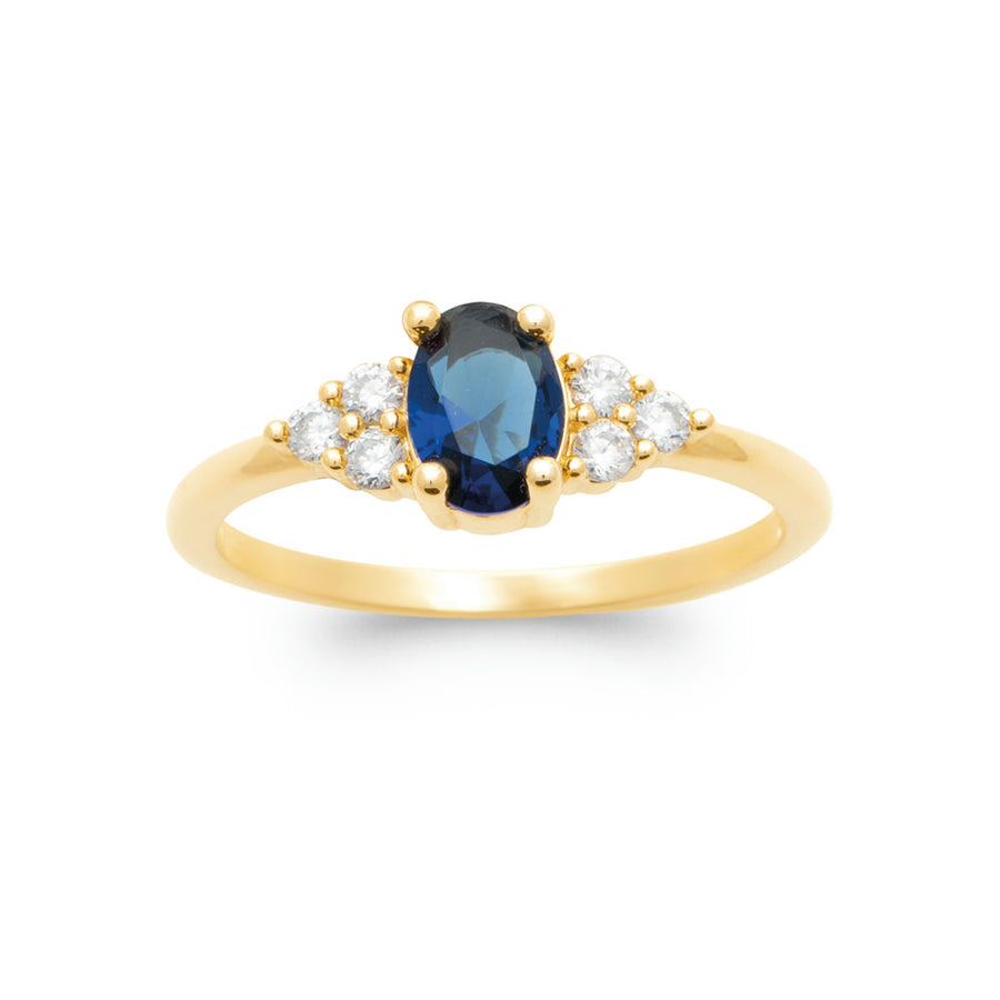 Bague Isilde en plaqué or