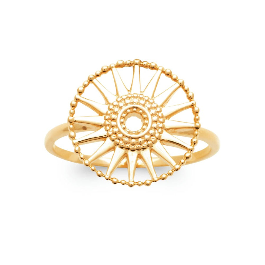 Bague Stellin en plaqué or