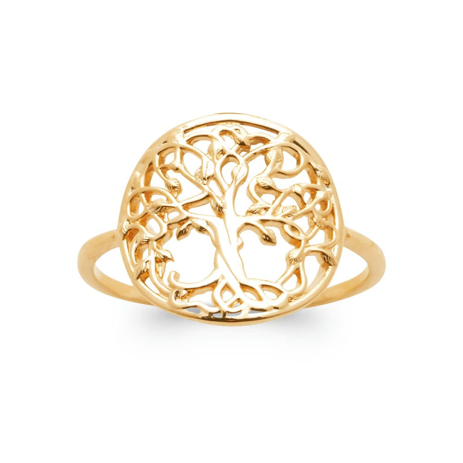 Bague Terssa en plaqué or