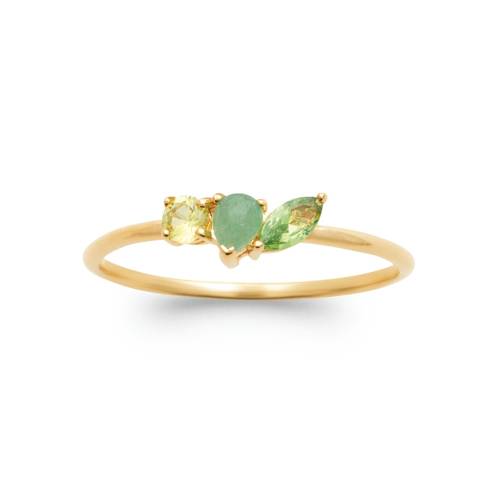 Bague Roberte en plaqué or