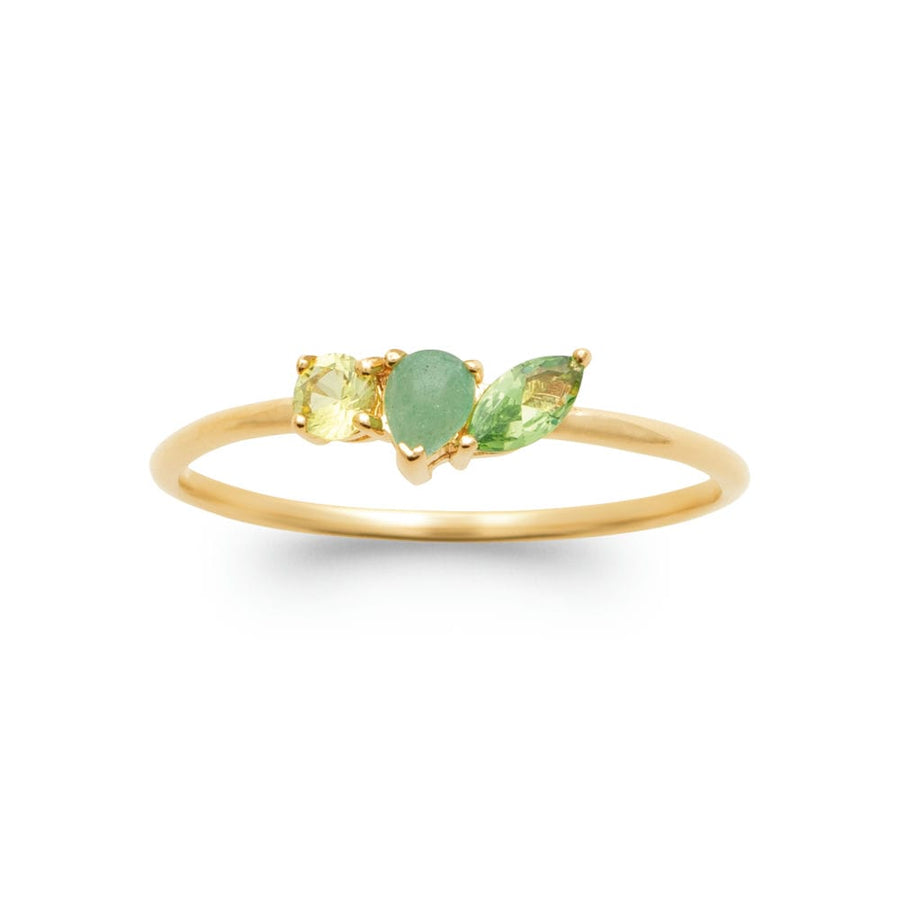Bague Roberte en plaqué or
