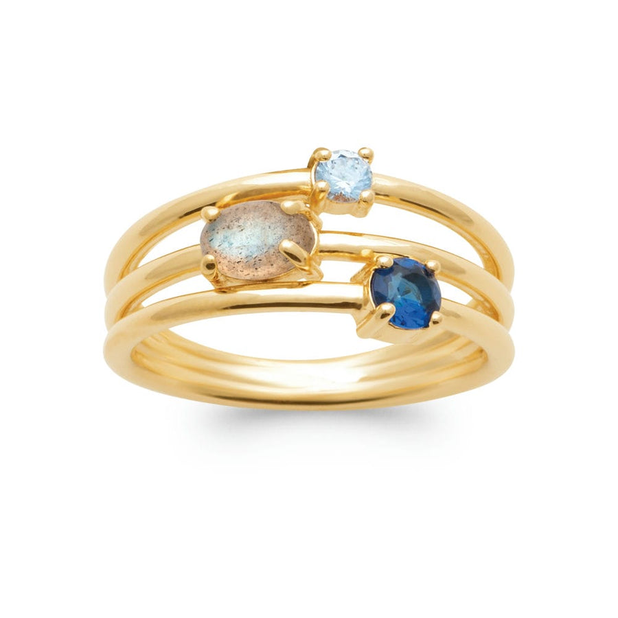 Bague Liya en plaqué or