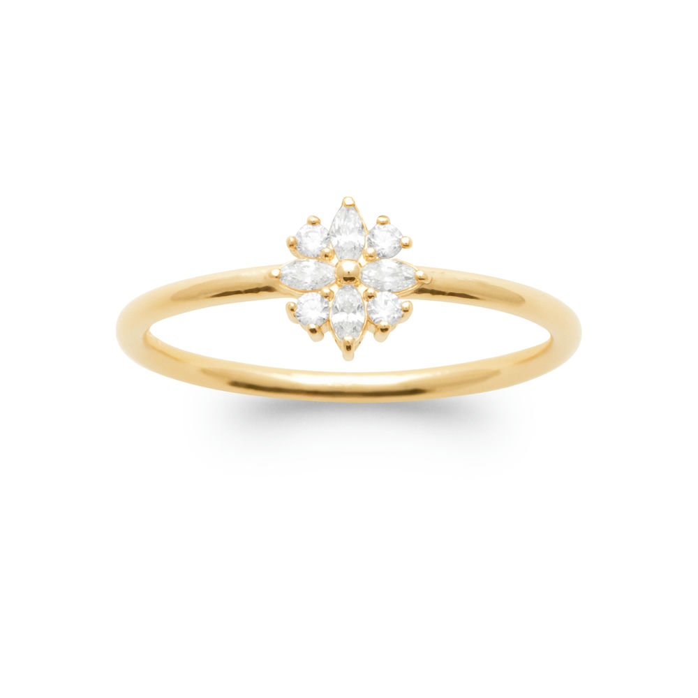 Bague Gracinda en plaqué or