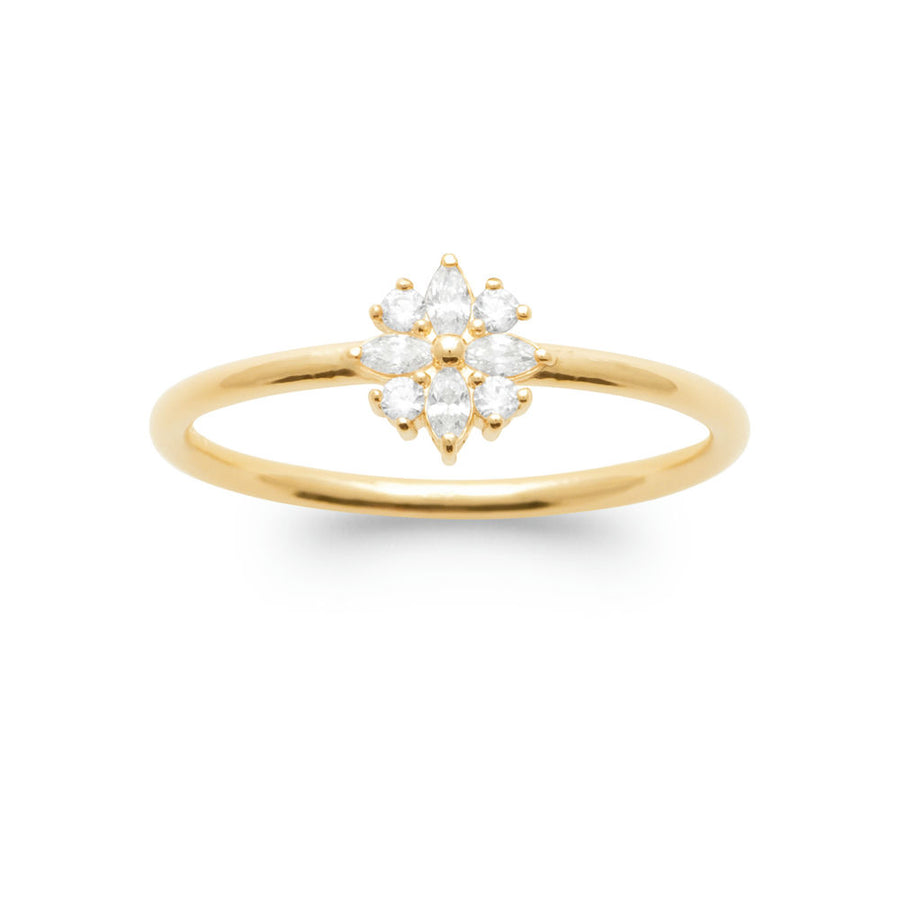 Bague Gracinda en plaqué or
