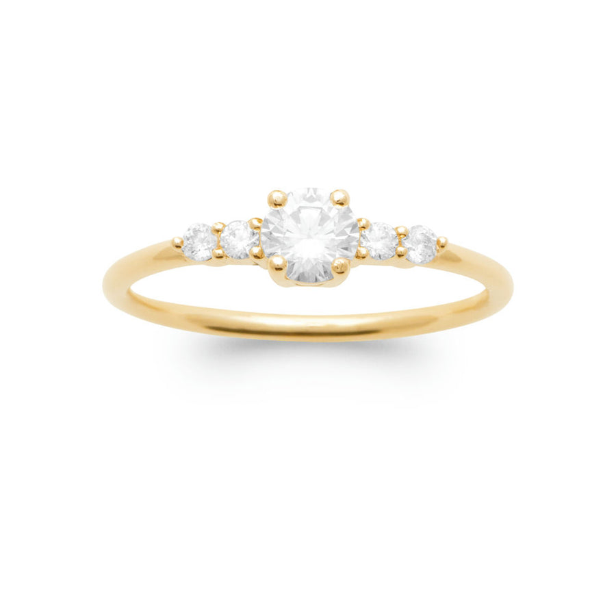 Bague Ismahen en plaqué or