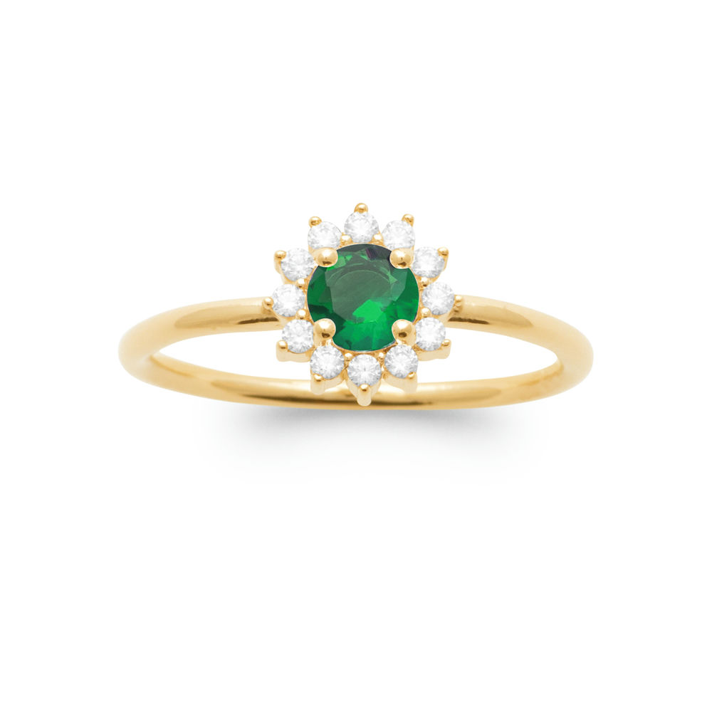 Bague Giana en plaqué or