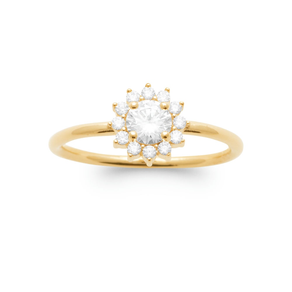 Bague Ferda en plaqué or
