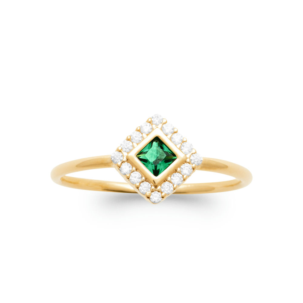 Bague Horia en plaqué or
