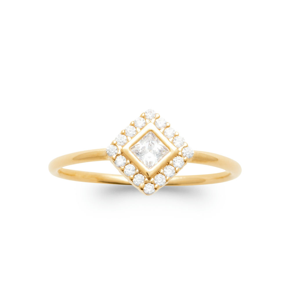 Bague Hadjira en plaqué or
