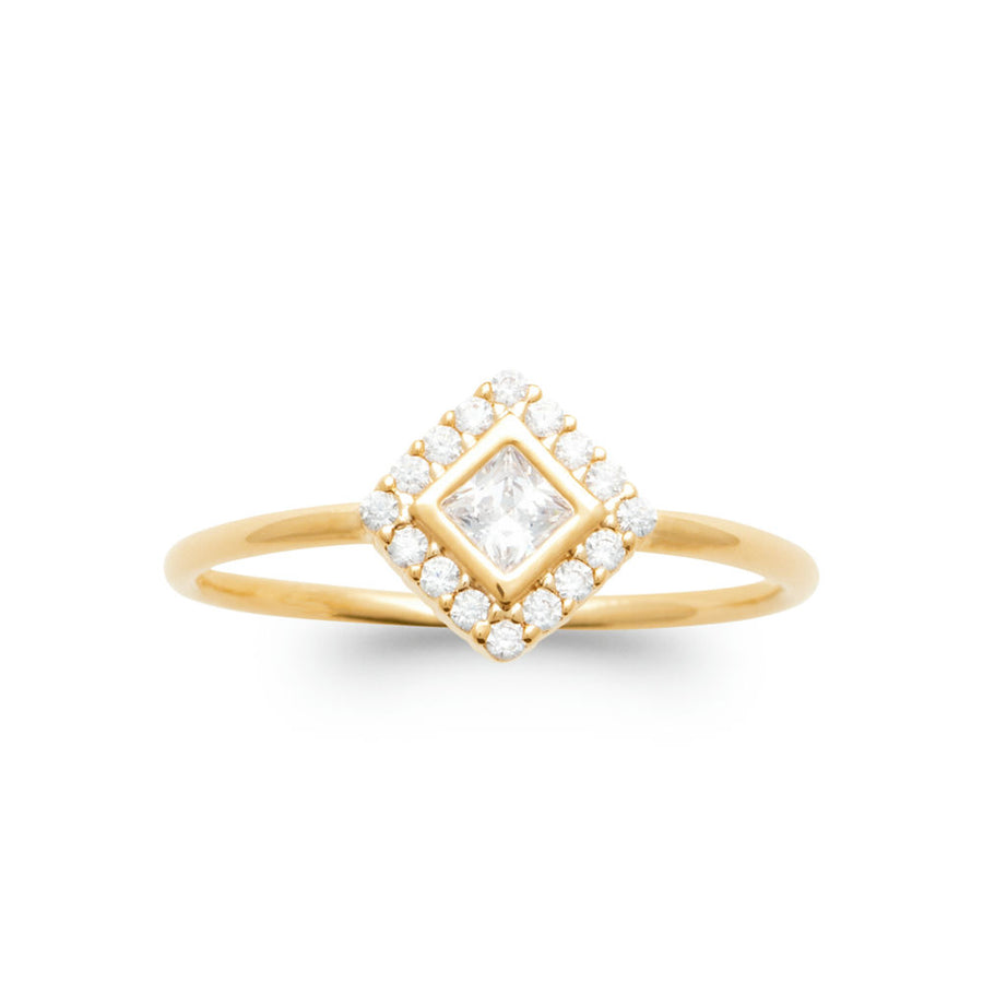 Bague Hadjira en plaqué or