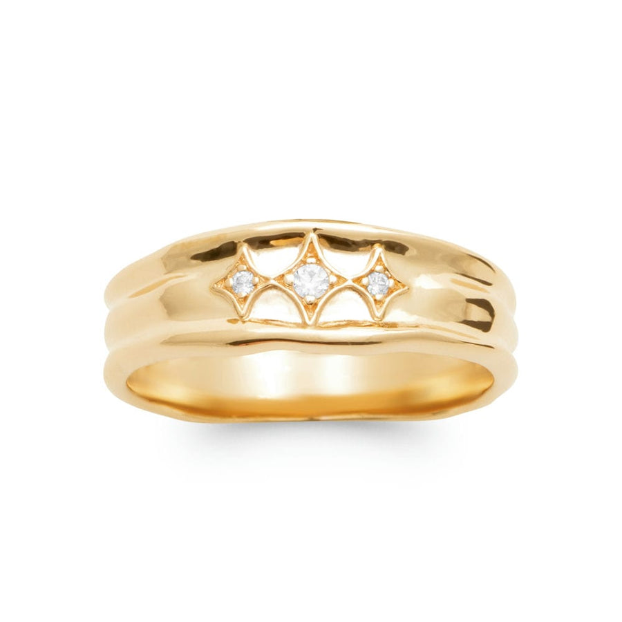 Bague Cheriane en plaqué or