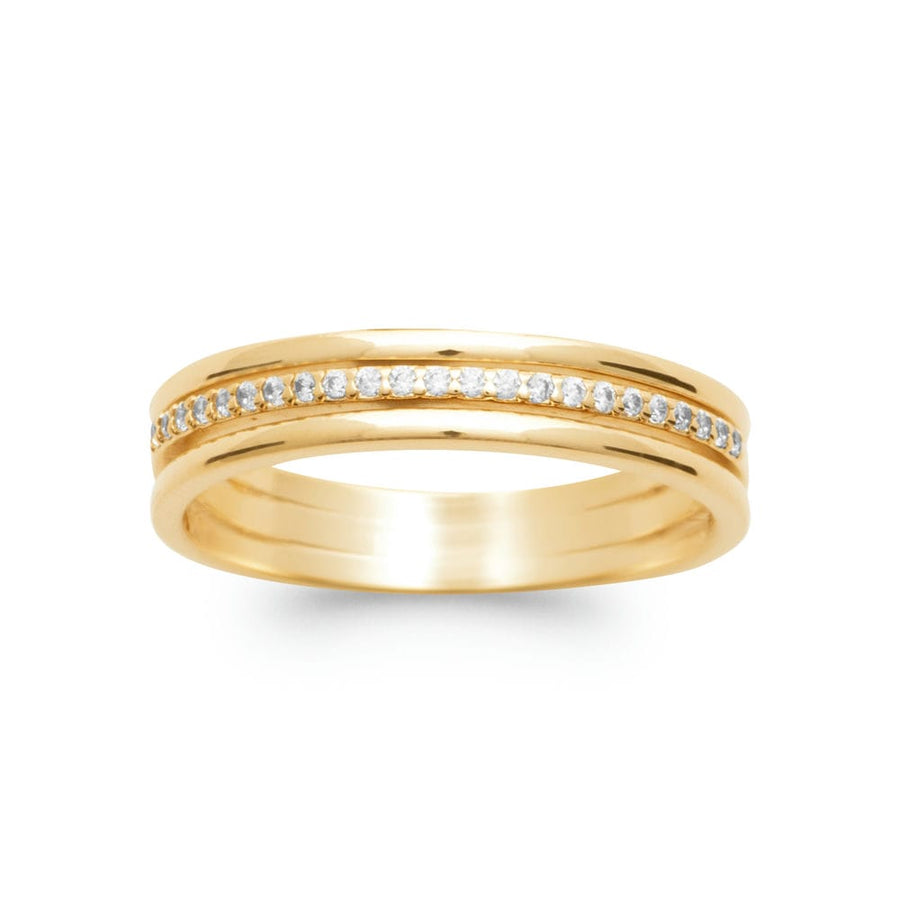 Bague Iptissem en plaqué or