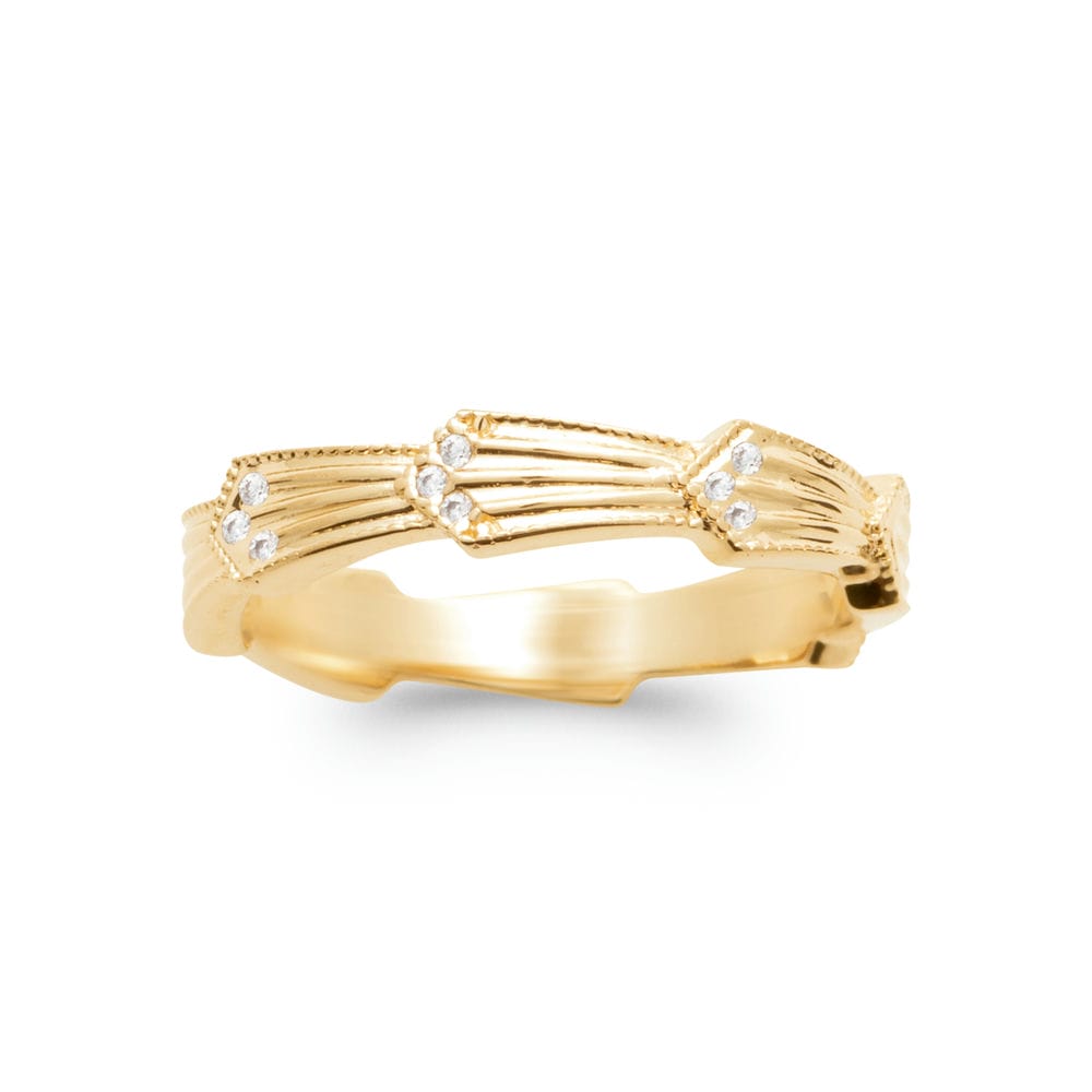 Bague Gontrand en plaqué or