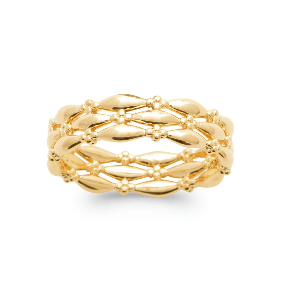 Bague Aeryn en plaqué or