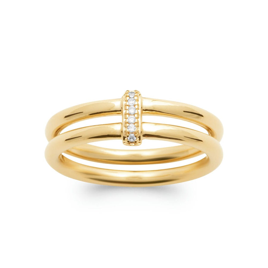 Bague Jewel en plaqué or