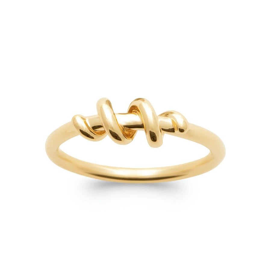 Bague Jinette en plaqué or