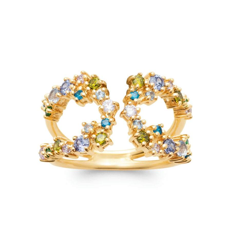 Bague Mart en plaqué or
