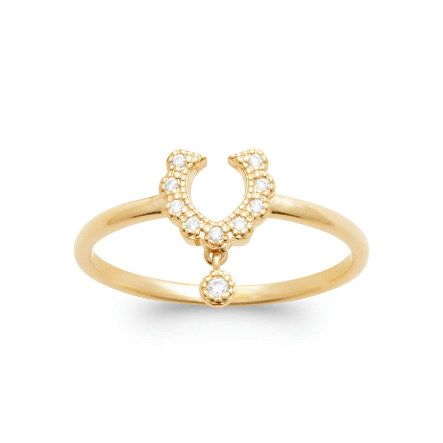 Bague Anissa en plaqué or