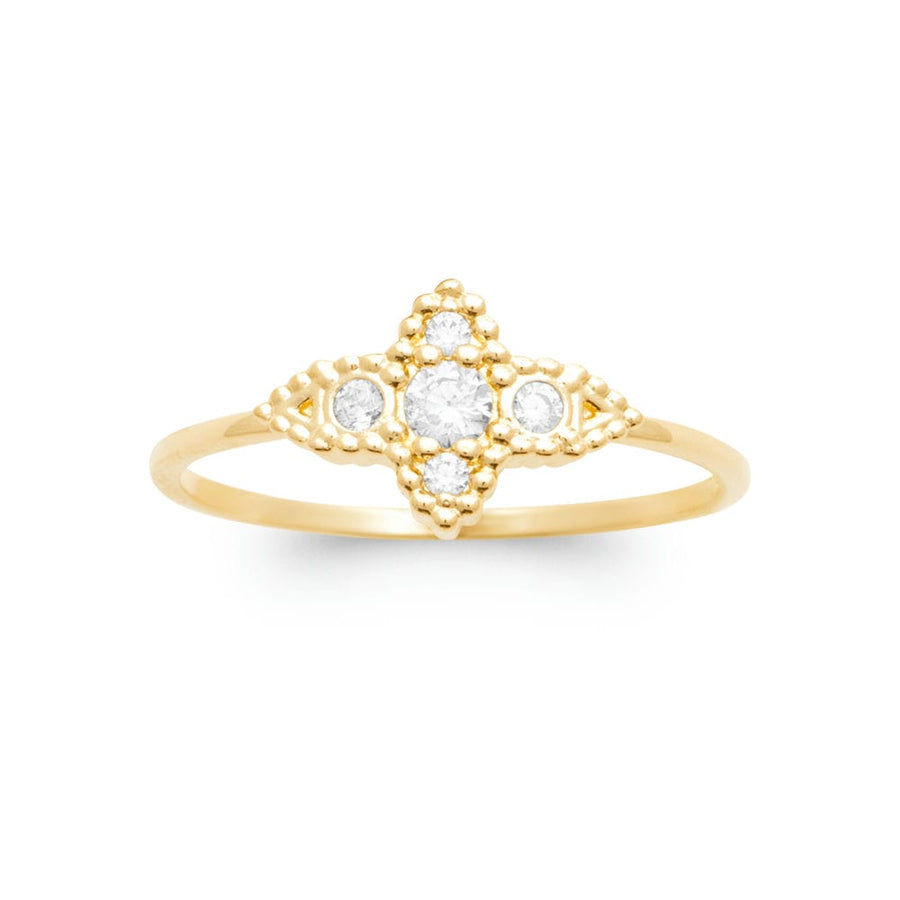Bague Thao en plaqué or