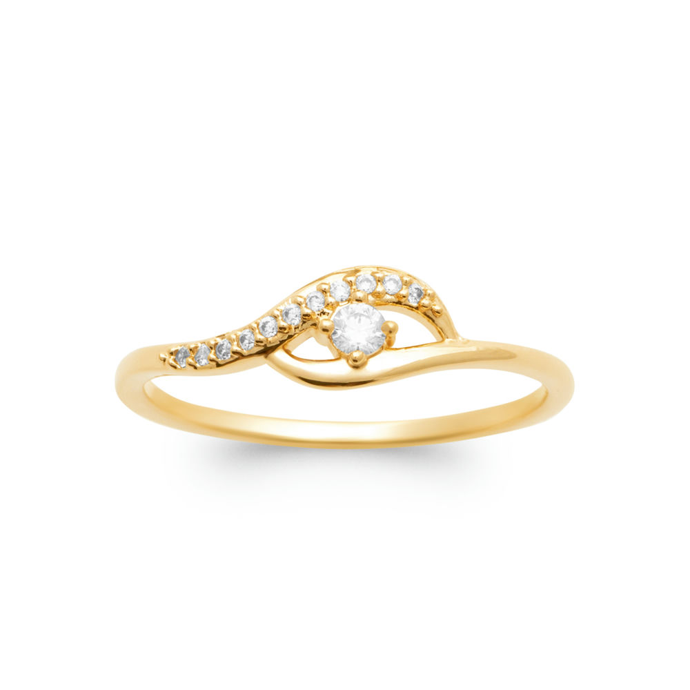 Bague Ghizlane en plaqué or