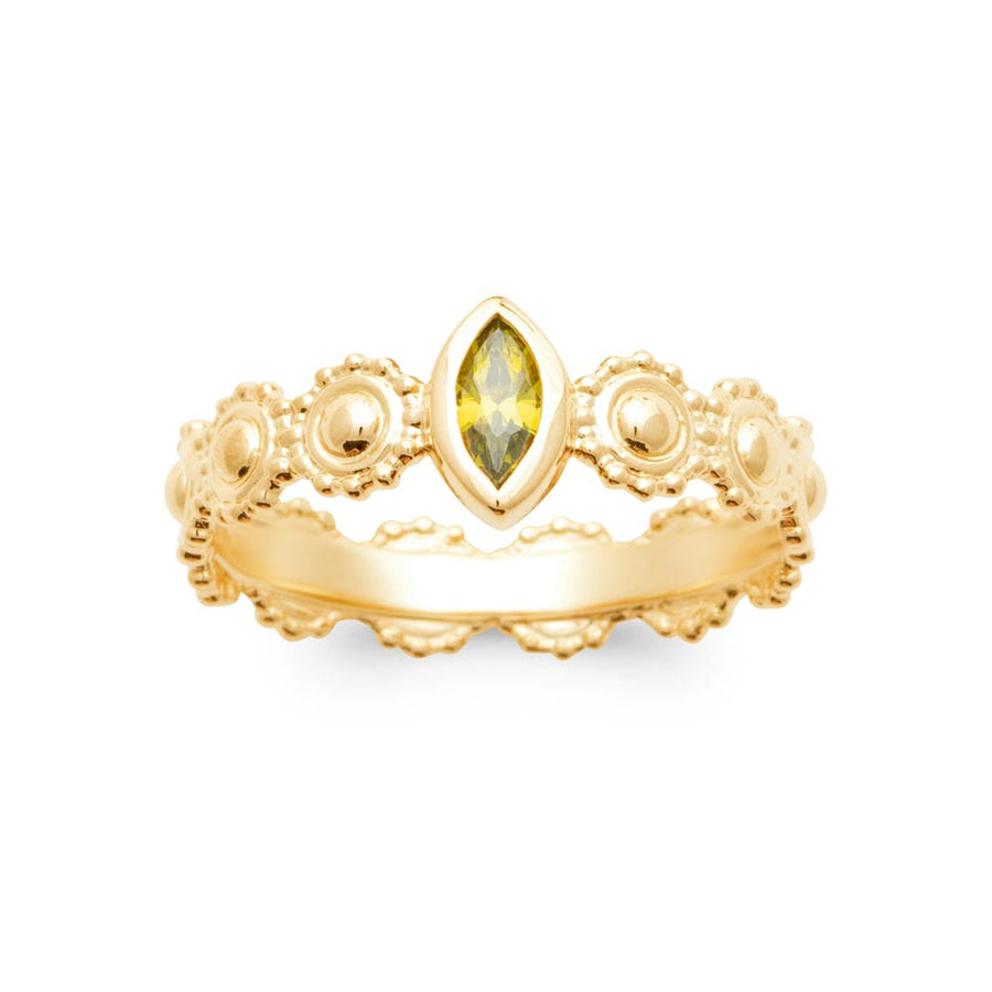 Bague Veroucha en plaqué or