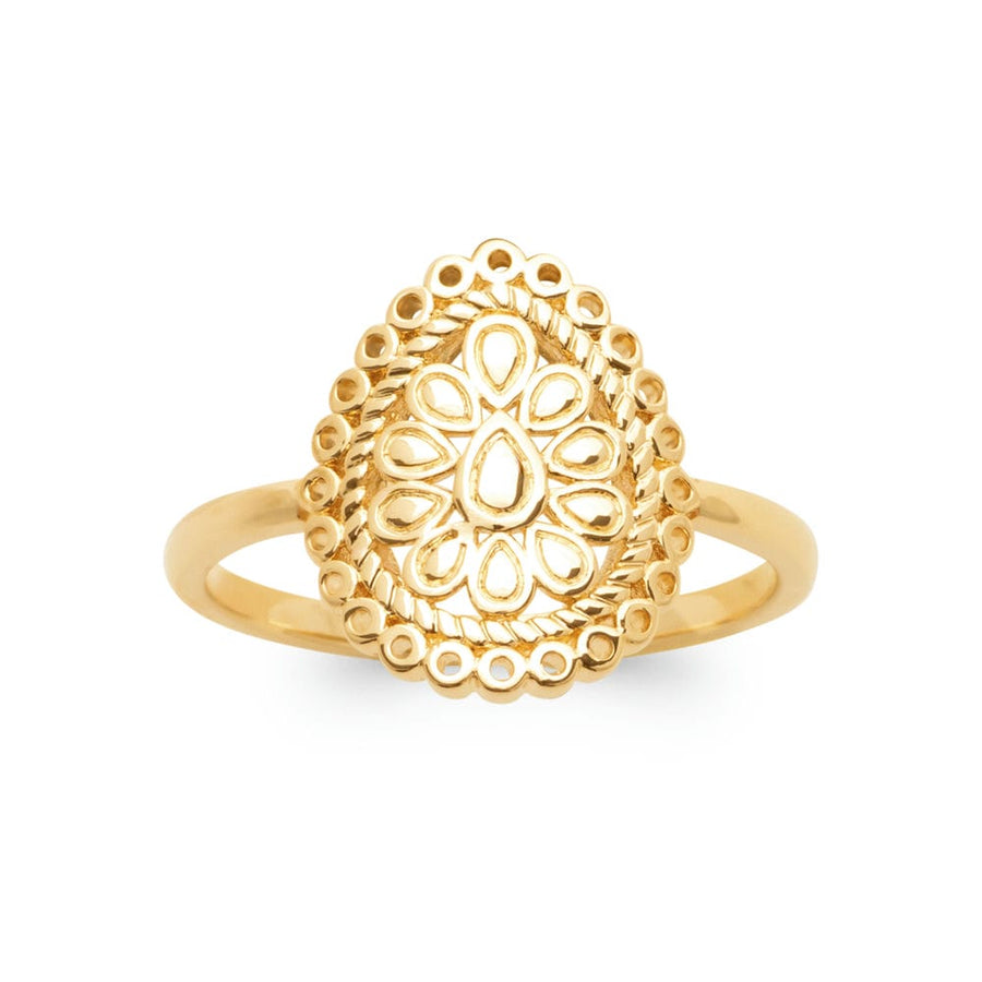 Bague Migueka en plaqué or