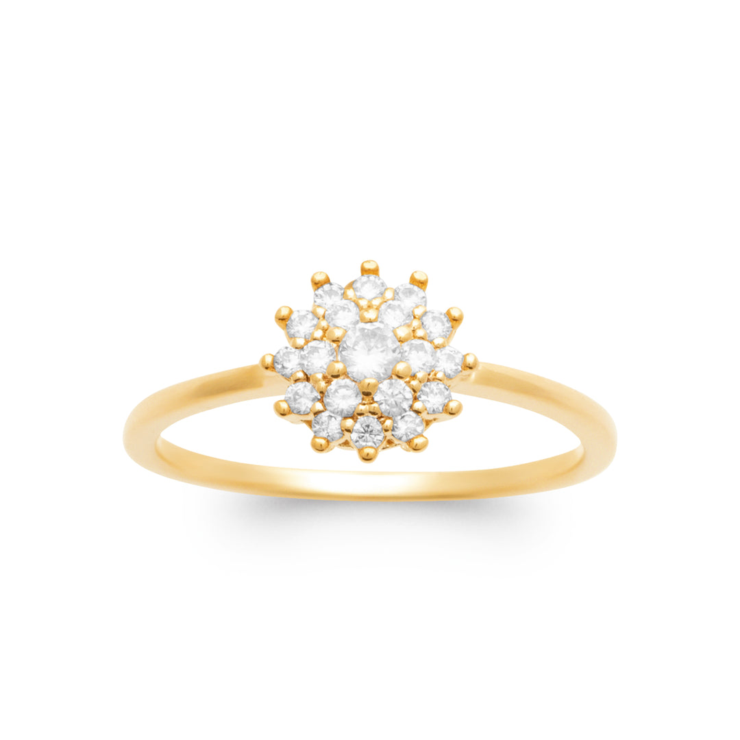 Bague Annequin en plaqué or