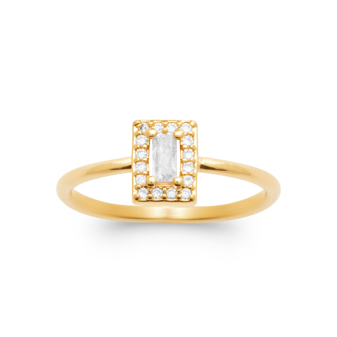 Bague Irenee en plaqué or