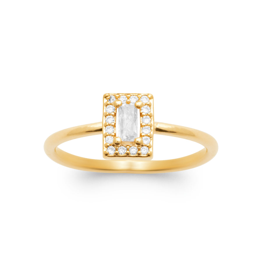 Bague Irenee en plaqué or