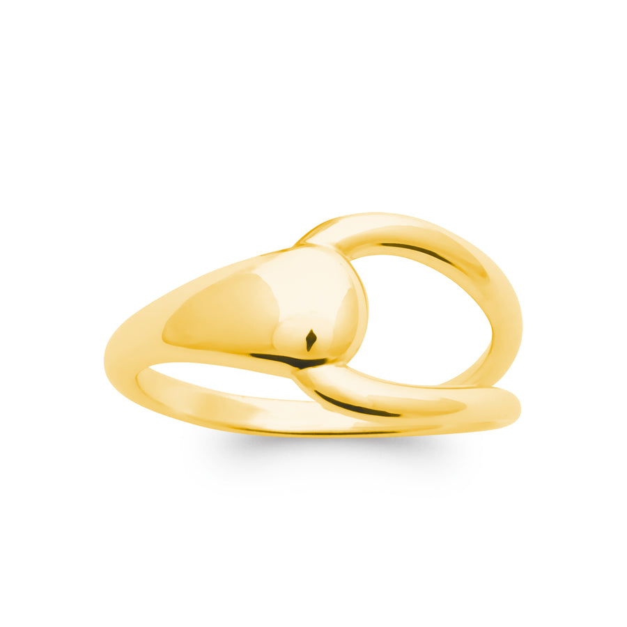 Bague Saba en plaqué or