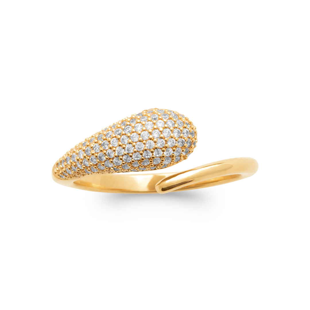Bague Cellia en plaqué or
