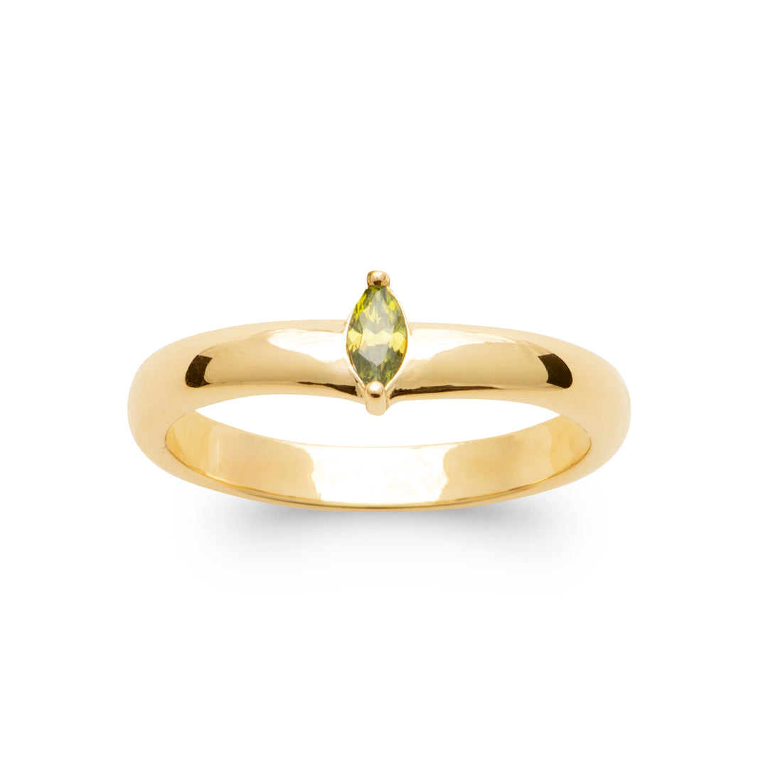 Bague Aquila en plaqué or