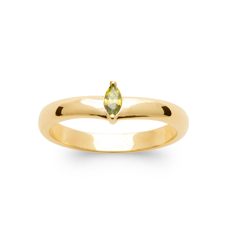 Bague Aquila en plaqué or