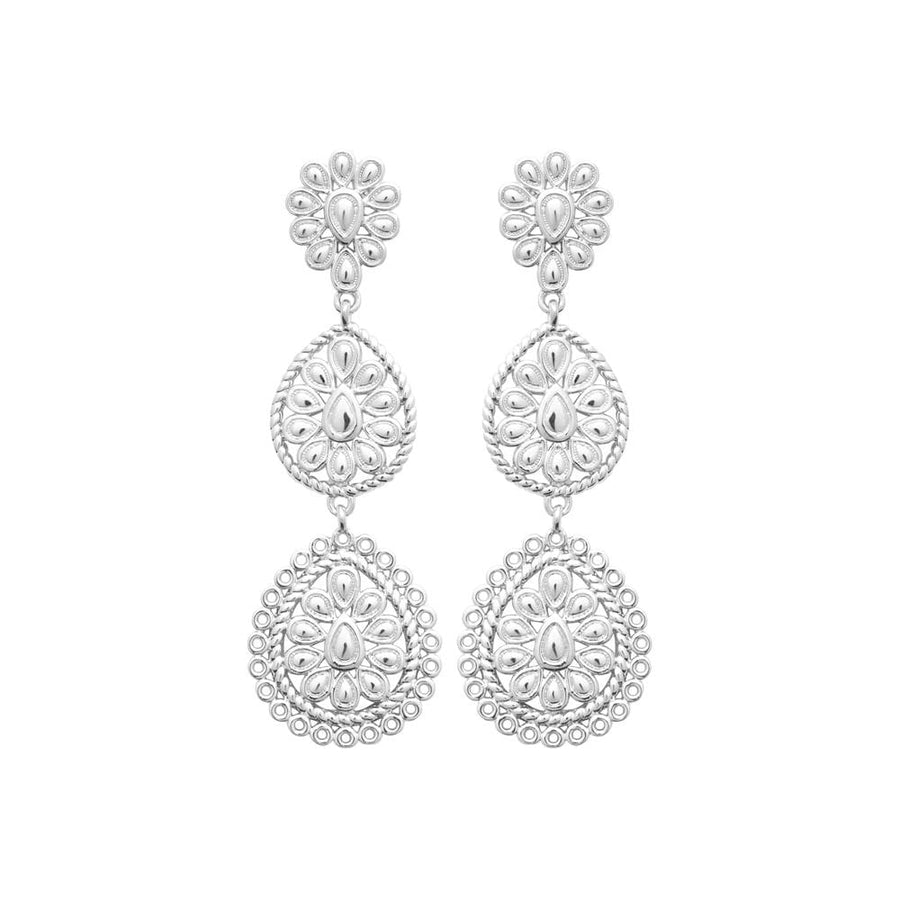 Boucles d'oreilles Mar en argent